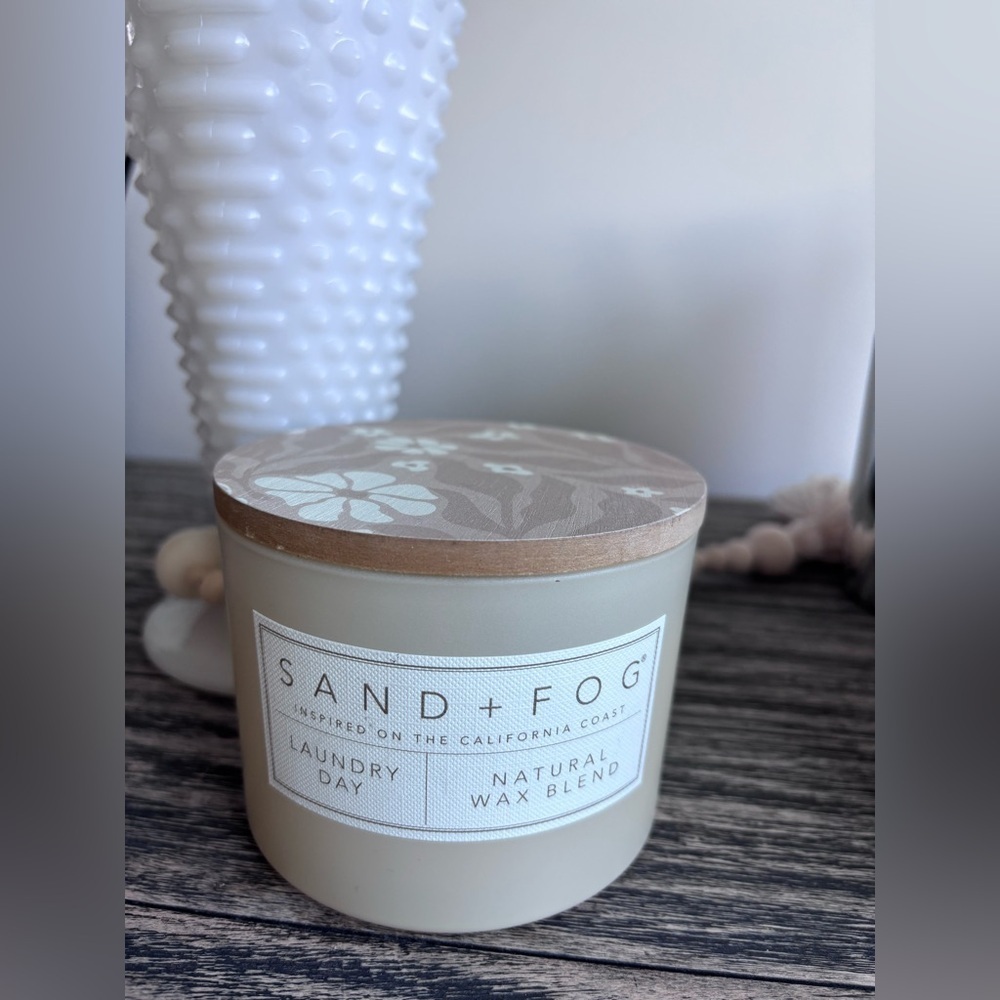 Laundry Day Sand + Fog Natural Soy Candle